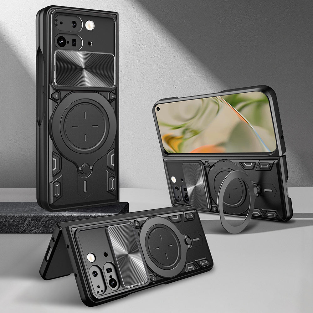 Θήκη για Google Pixel 9 Pro Fold, Techsuit, CamGuard Pro, Κόκκινο