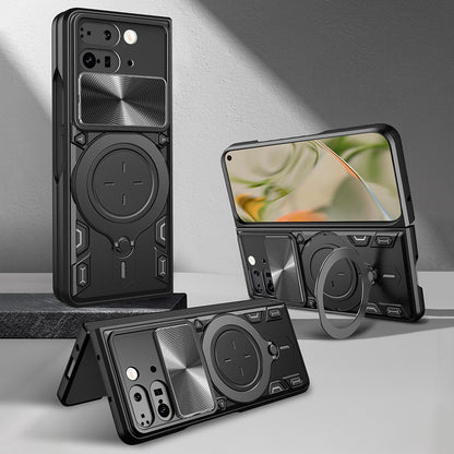 Θήκη για Google Pixel 9 Pro Fold, Techsuit, CamGuard Pro, Κόκκινο