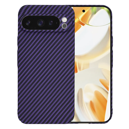 Θήκη για Google Pixel 9 Pro, Techsuit, Carbonite FiberShell, Μωβ