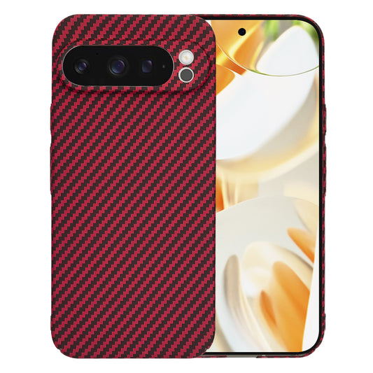 Θήκη για Google Pixel 9 Pro, Techsuit, Carbonite FiberShell, Κόκκινο