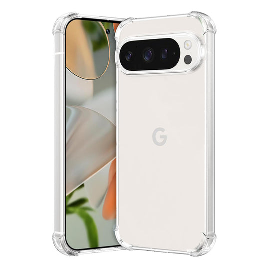 Θήκη για Google Pixel 9 Pro, Techsuit, Ανθεκτική σε Κρούσεις Διαφανής, Διάφανη