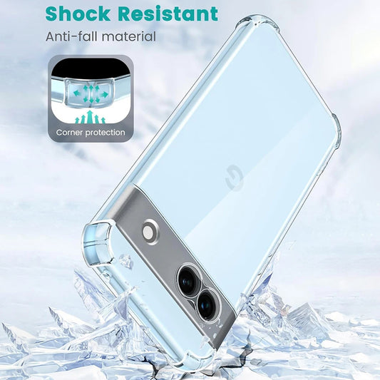 Θήκη για Google Pixel 9 Pro, Techsuit, Ανθεκτική σε Κρούσεις Διαφανής, Διάφανη