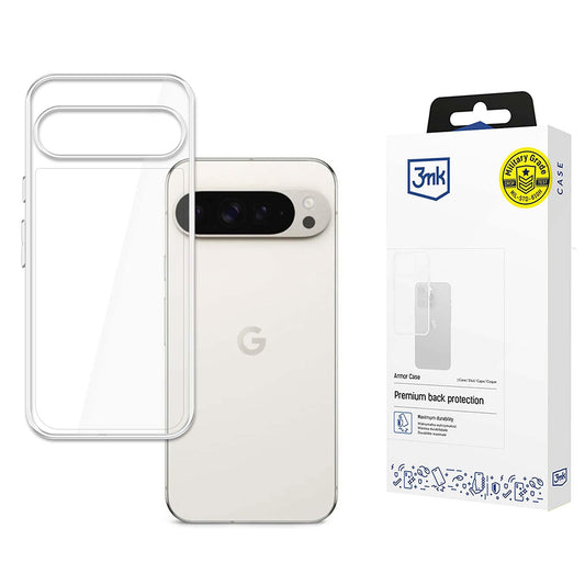 Case for Google Pixel 9 Pro XL, 3MK, Armor, Transparent