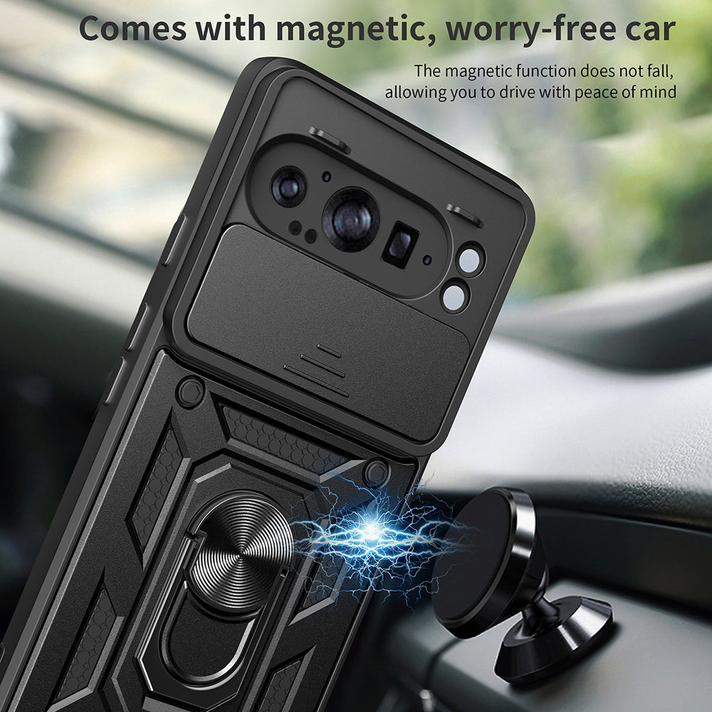 Θήκη για Google Pixel 9 Pro XL, Techsuit, CamShield, Πράσινο
