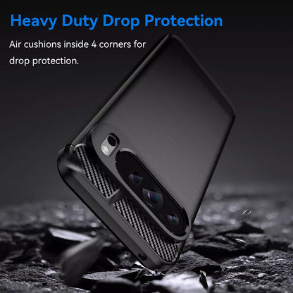 Θήκη για Google Pixel 9 Pro XL, Techsuit, Carbon, Μπλε