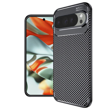 Θήκη για Google Pixel 9 Pro XL, Techsuit, CarbonFiber, Μαύρο