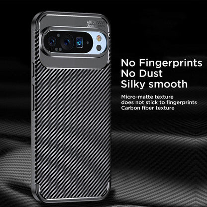 Θήκη για Google Pixel 9 Pro XL, Techsuit, CarbonFiber, Μαύρο