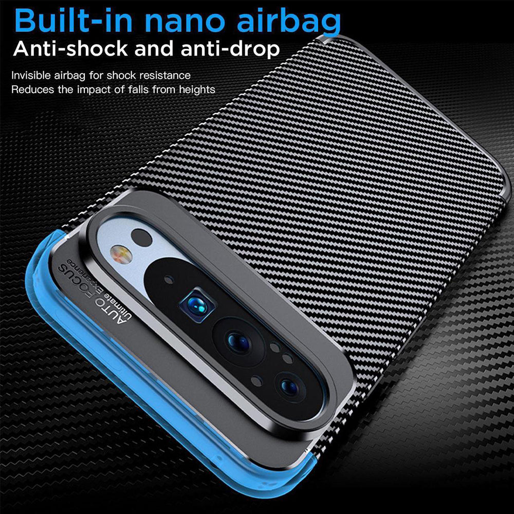 Θήκη για Google Pixel 9 Pro XL, Techsuit, CarbonFiber, Μαύρο