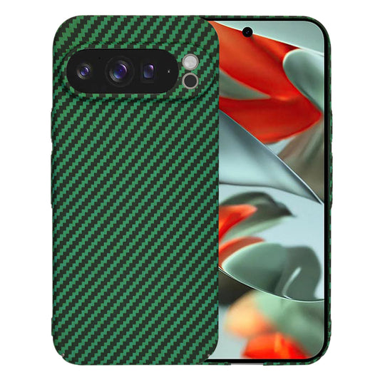 Θήκη για Google Pixel 9 Pro XL, Techsuit, Carbonite FiberShell, Πράσινο