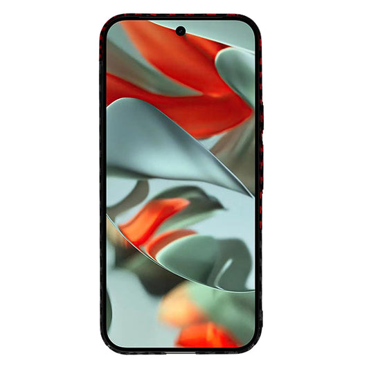 Θήκη για Google Pixel 9 Pro XL, Techsuit, Carbonite FiberShell, Μαύρο Κόκκινο