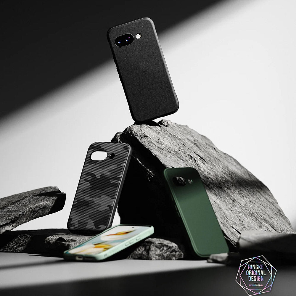 Θήκη για Google Pixel 9a, Ringke, Όνυξ, Σκούρο Πράσινο
