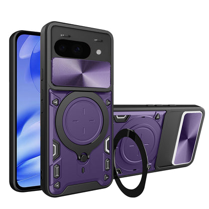 Θήκη για Google Pixel 9a, Techsuit, CamGuard Pro, Μωβ