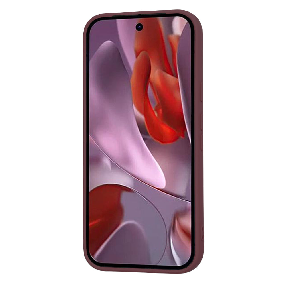 Θήκη για Google Pixel 9a, Techsuit, SoftFlex, Βυσσινί