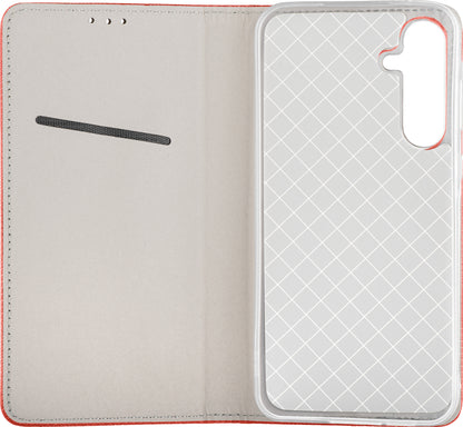 Θήκη για Honor 200, OEM, Smart Magnet, Κόκκινη