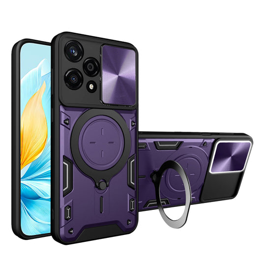 Θήκη για Honor 200 Lite, Techsuit, CamGuard Pro, Μωβ
