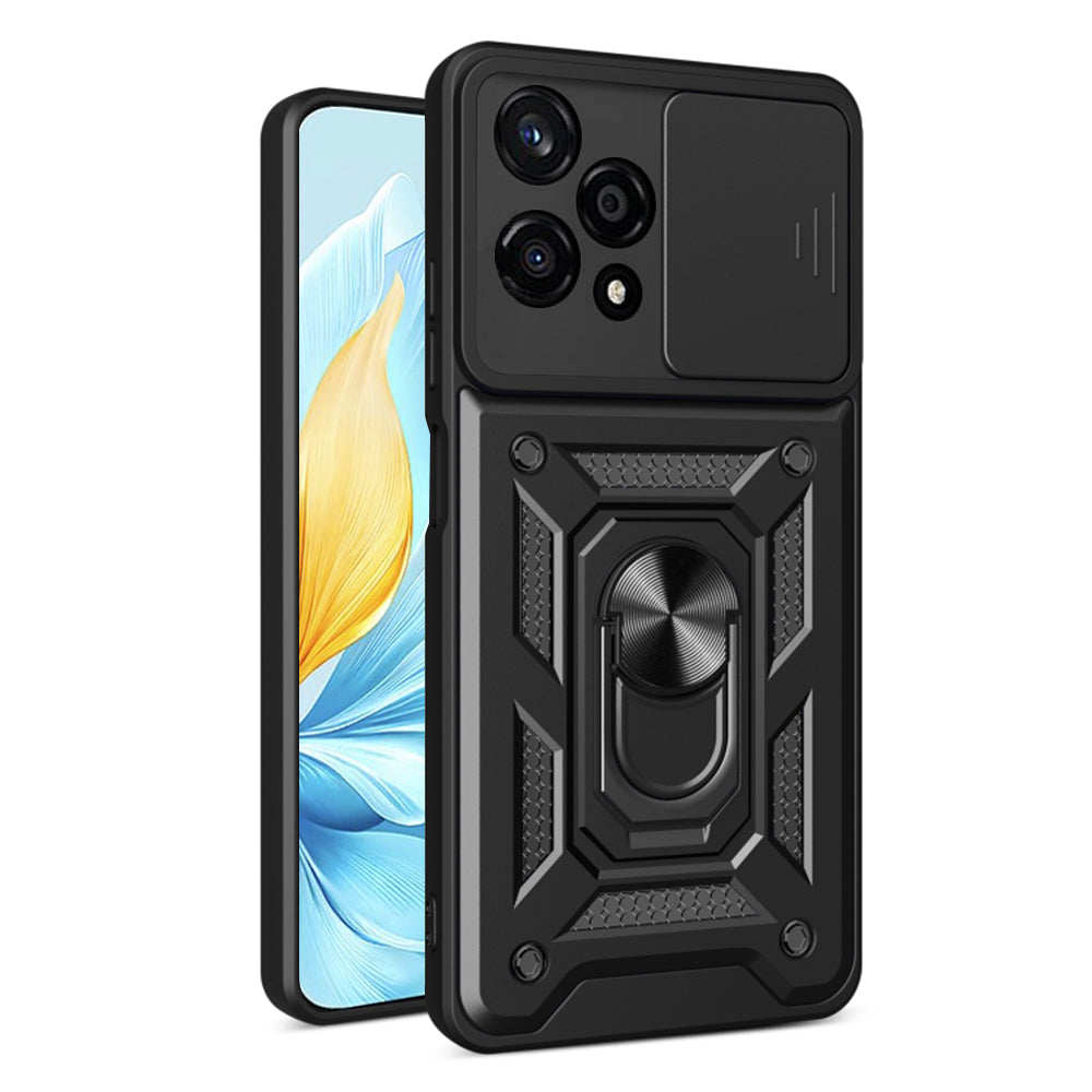 Case for Honor 200 Lite, Techsuit, CamShield, Black