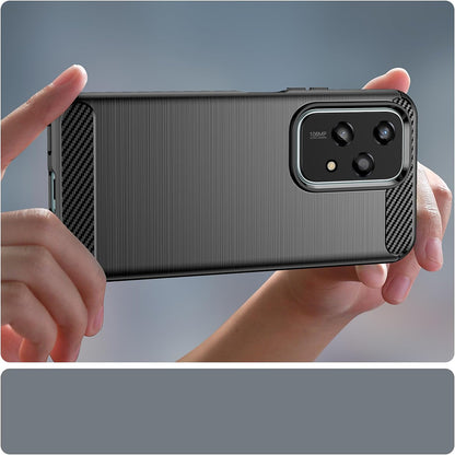 Case for Honor 200 Lite, Techsuit, Carbon, Black