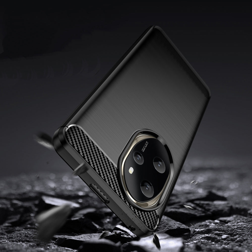 Case for Honor 200 Pro, Techsuit, Carbon, Black