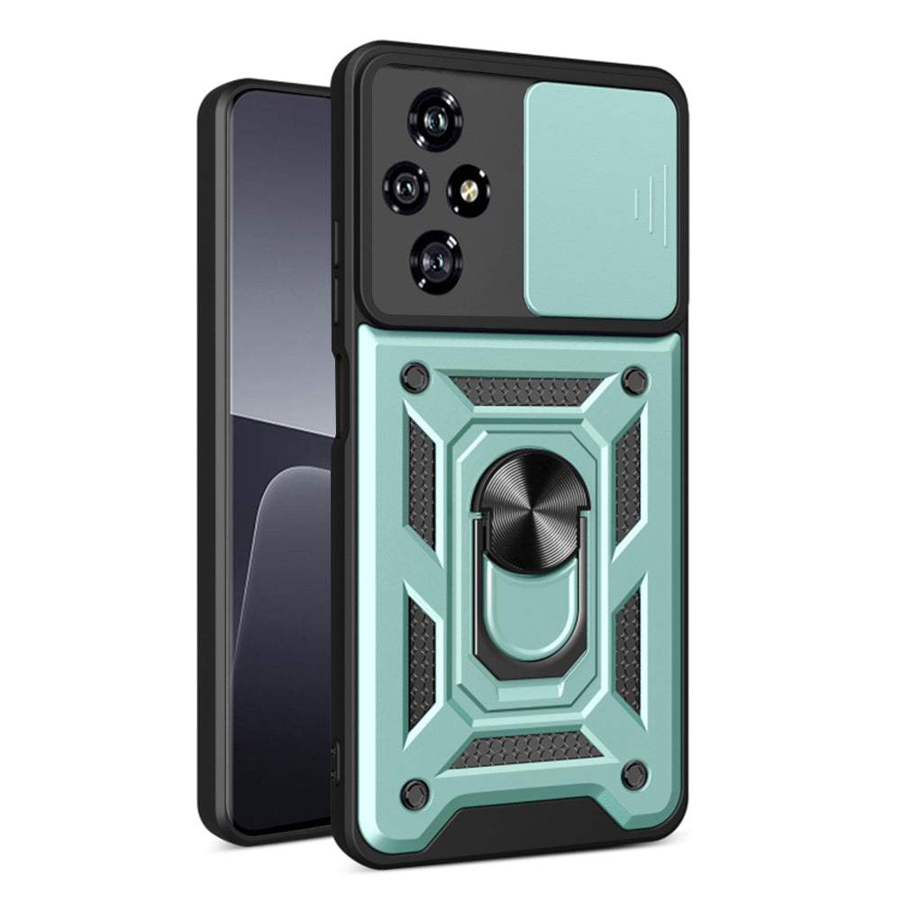Θήκη για Honor 200, Techsuit, CamShield, Πράσινο