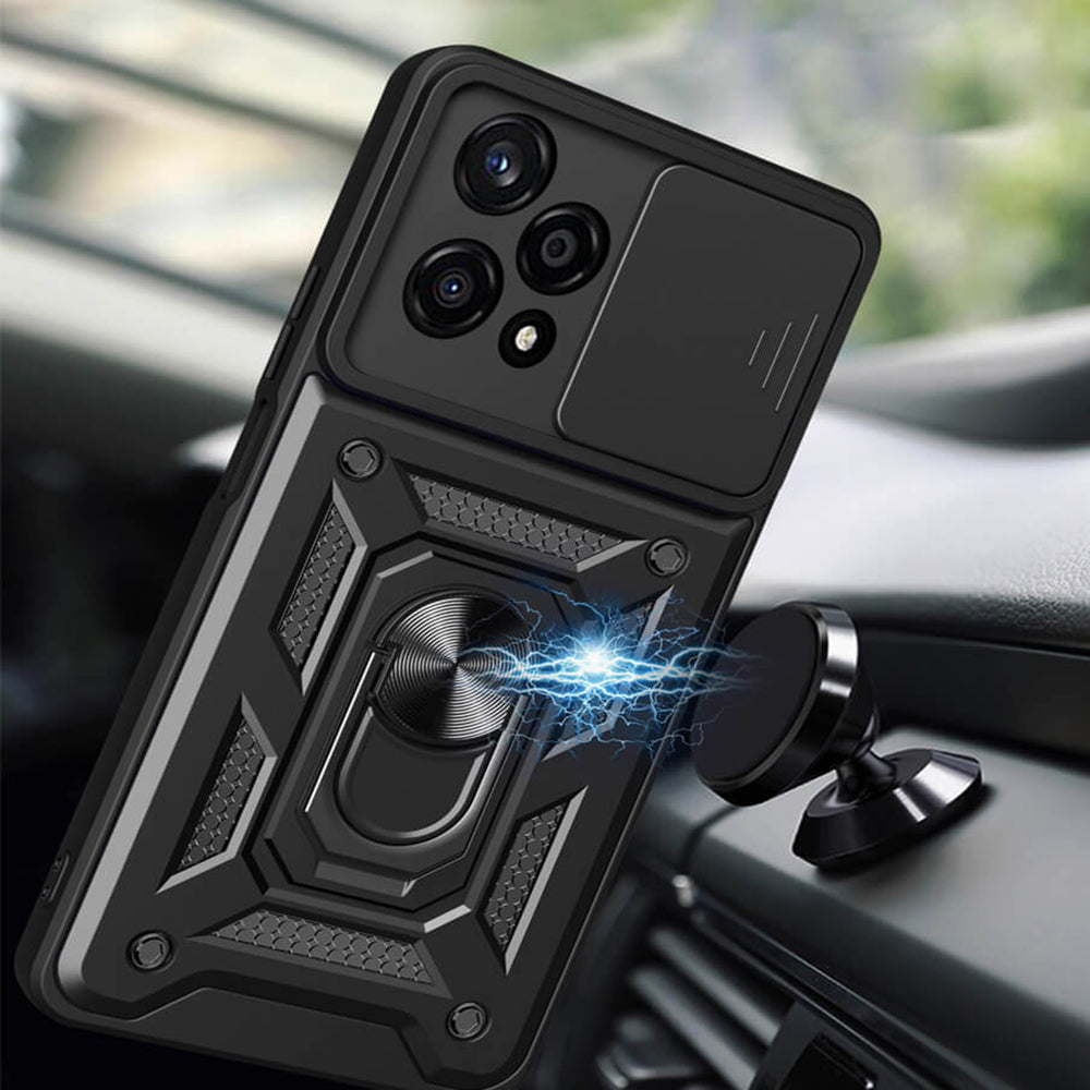 Θήκη για Honor 200, Techsuit, CamShield, Πράσινο
