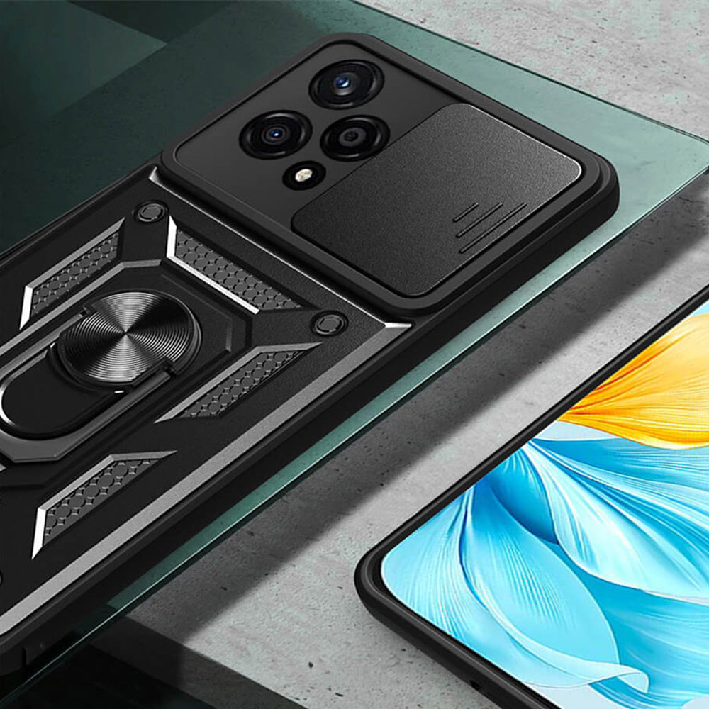 Θήκη για Honor 200, Techsuit, CamShield, Πράσινο
