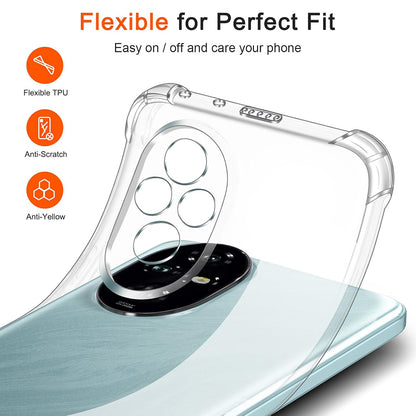 Case for Honor 200, Techsuit, Shockproof Clear, Transparent