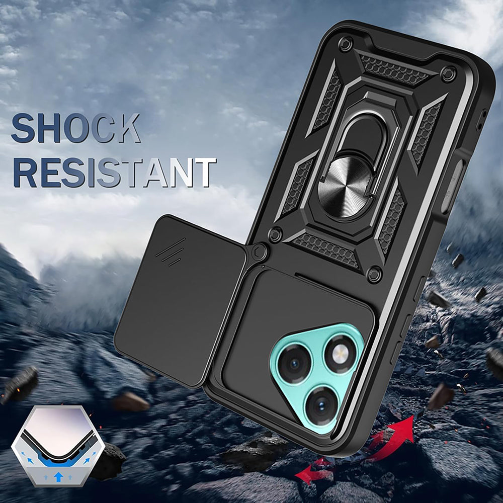 Θήκη για Honor 400 Lite, Techsuit, CamShield, Μπλε