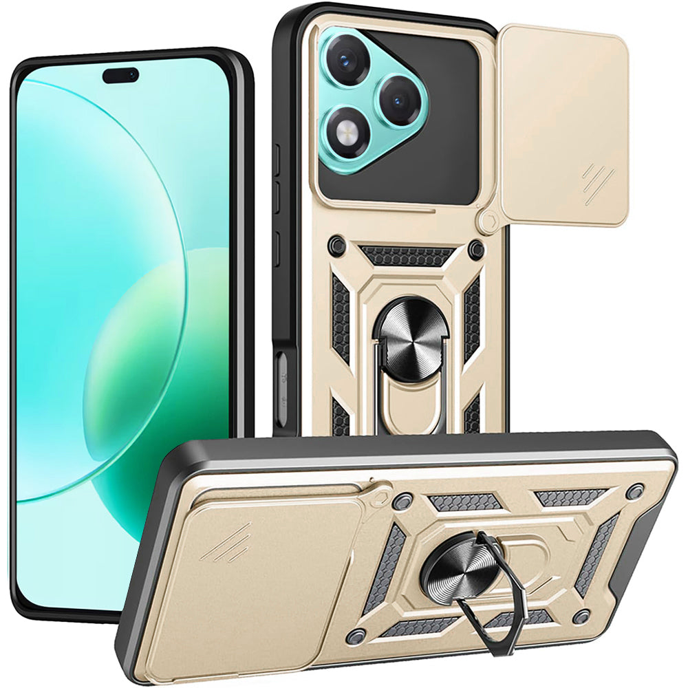 Θήκη για Honor 400 Lite, Techsuit, CamShield, Χρυσή