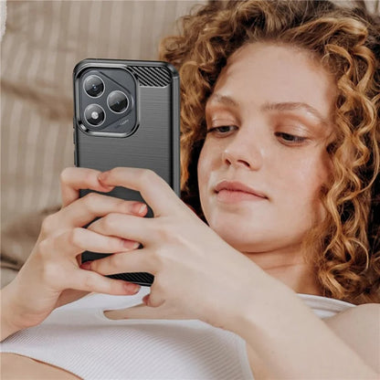 Θήκη για Honor 400 Lite, Techsuit, Carbon, Μπλε