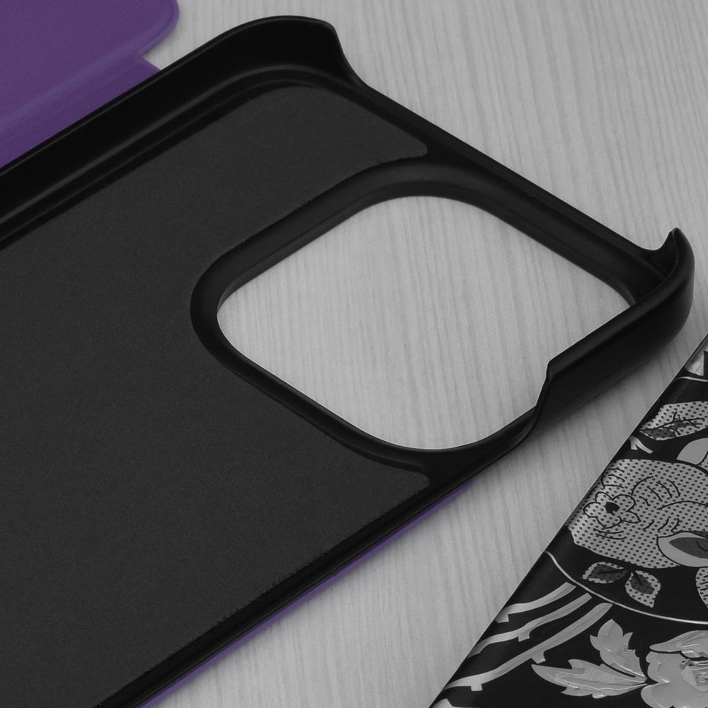 Case for Honor 400 Lite, Techsuit, eFold, Purple