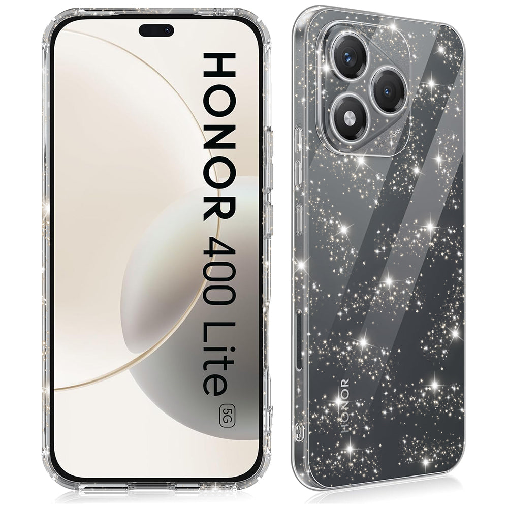Θήκη για Honor 400 Lite, Techsuit, SparkleSkin, Διαφανής