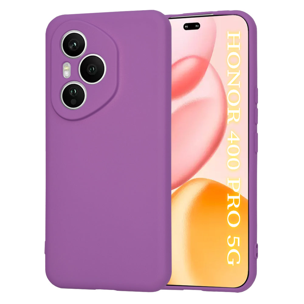 Θήκη για Honor 400 Pro, Techsuit, SoftFlex, Μωβ