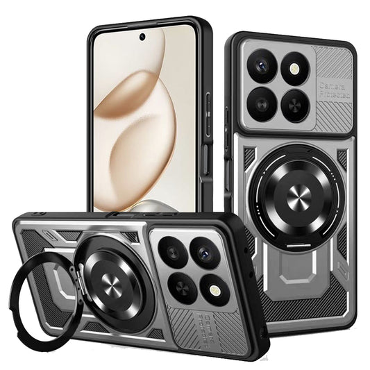 Θήκη για Honor 400 Smart 4G / X7d 4G / 400 Smart 5G, Techsuit, RuggedCam, Γκρι