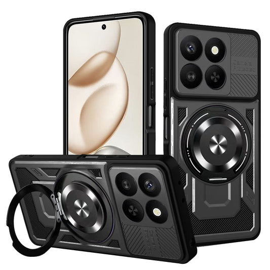 Θήκη για Honor 400 Smart 4G / X7d 4G / 400 Smart 5G, Techsuit, RuggedCam, Μαύρη