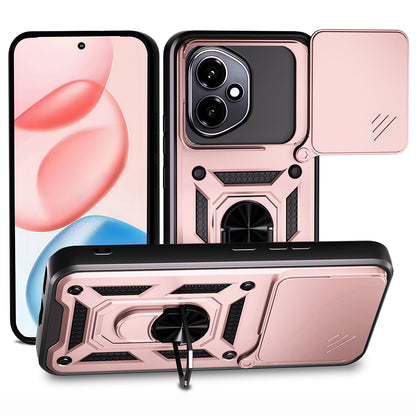 Θήκη για Honor 400, Techsuit, CamShield, Ροζ