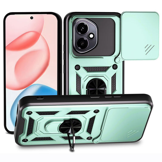 Θήκη για Honor 400, Techsuit, CamShield, Πράσινο