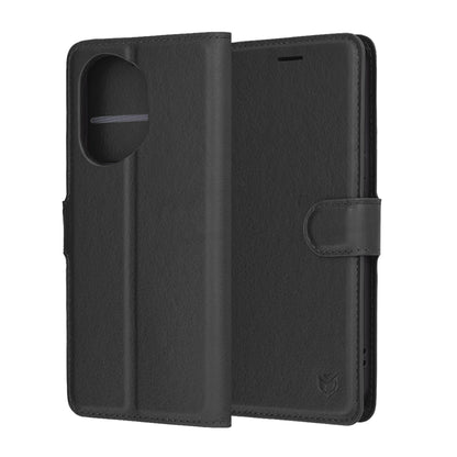 Θήκη για Honor 400, Techsuit, Leather Folio, Μαύρη