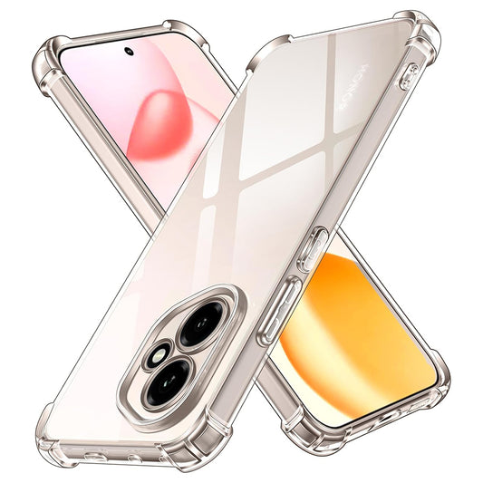 Case for Honor 400, Techsuit, Shockproof Clear, Transparent