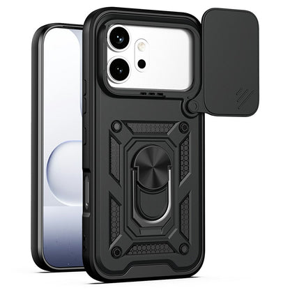 Case for Honor 600, OEM, CamShield, Black