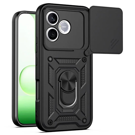 Θήκη για Honor 600 Lite, OEM, CamShield, Μαύρη