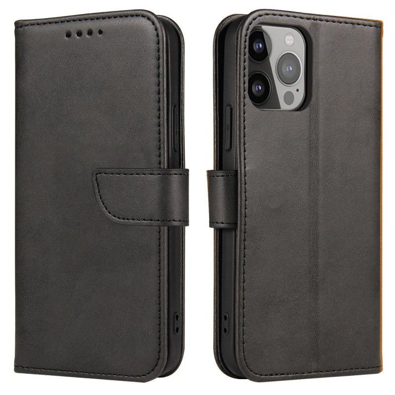 Case for Honor 600 Pro, OEM, Marva Wallet, Black