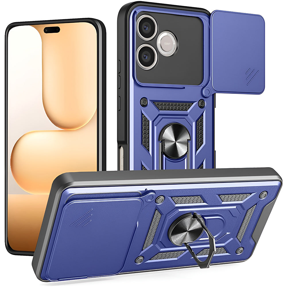 Θήκη για Honor 600 Lite, Techsuit, CamShield, Μπλε