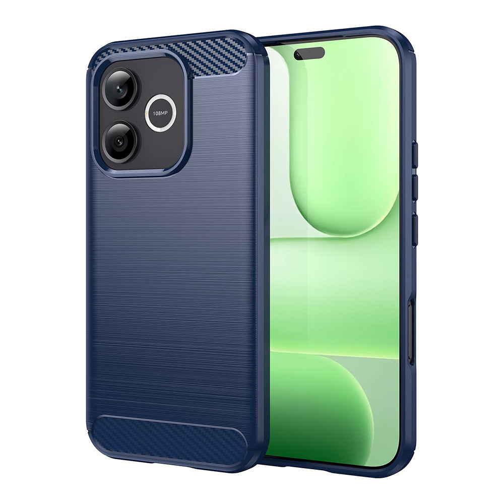 Θήκη για Honor 600 Lite, Techsuit, Καρμπόν, Μπλε