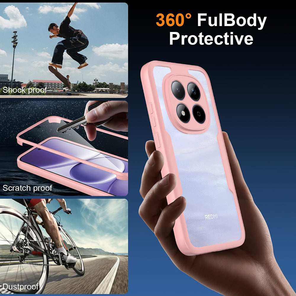 Θήκη για Honor 600 Lite, Techsuit, ColorVerse 360, Ροζ