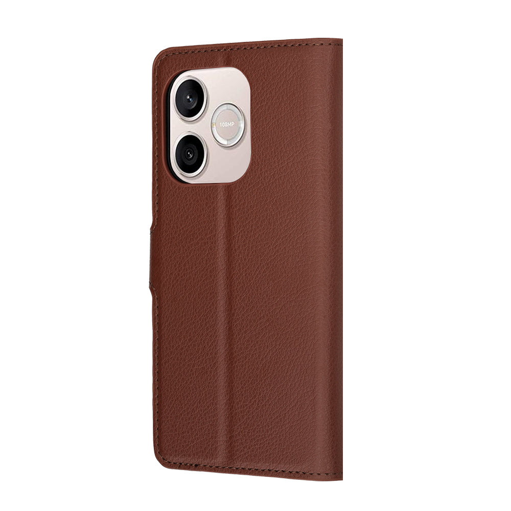 Θήκη για Honor 600 Lite, Techsuit, Leather Folio, Καφέ