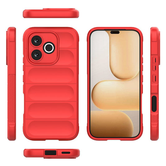 Θήκη για Honor 600 Lite, Techsuit, Magic Shield, Κόκκινο