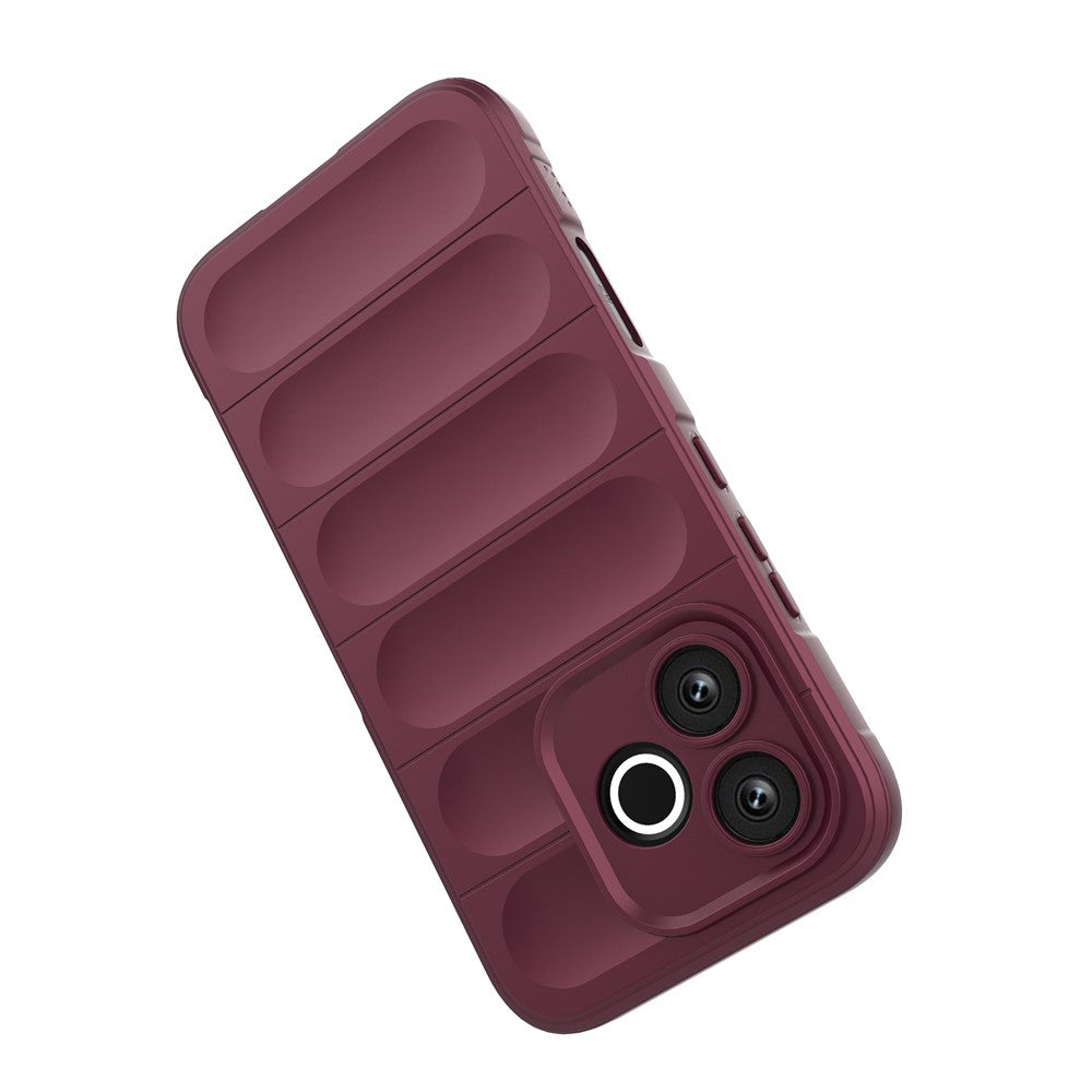 Θήκη για Honor 600 Lite, Techsuit, Magic Shield, Βυσσινί