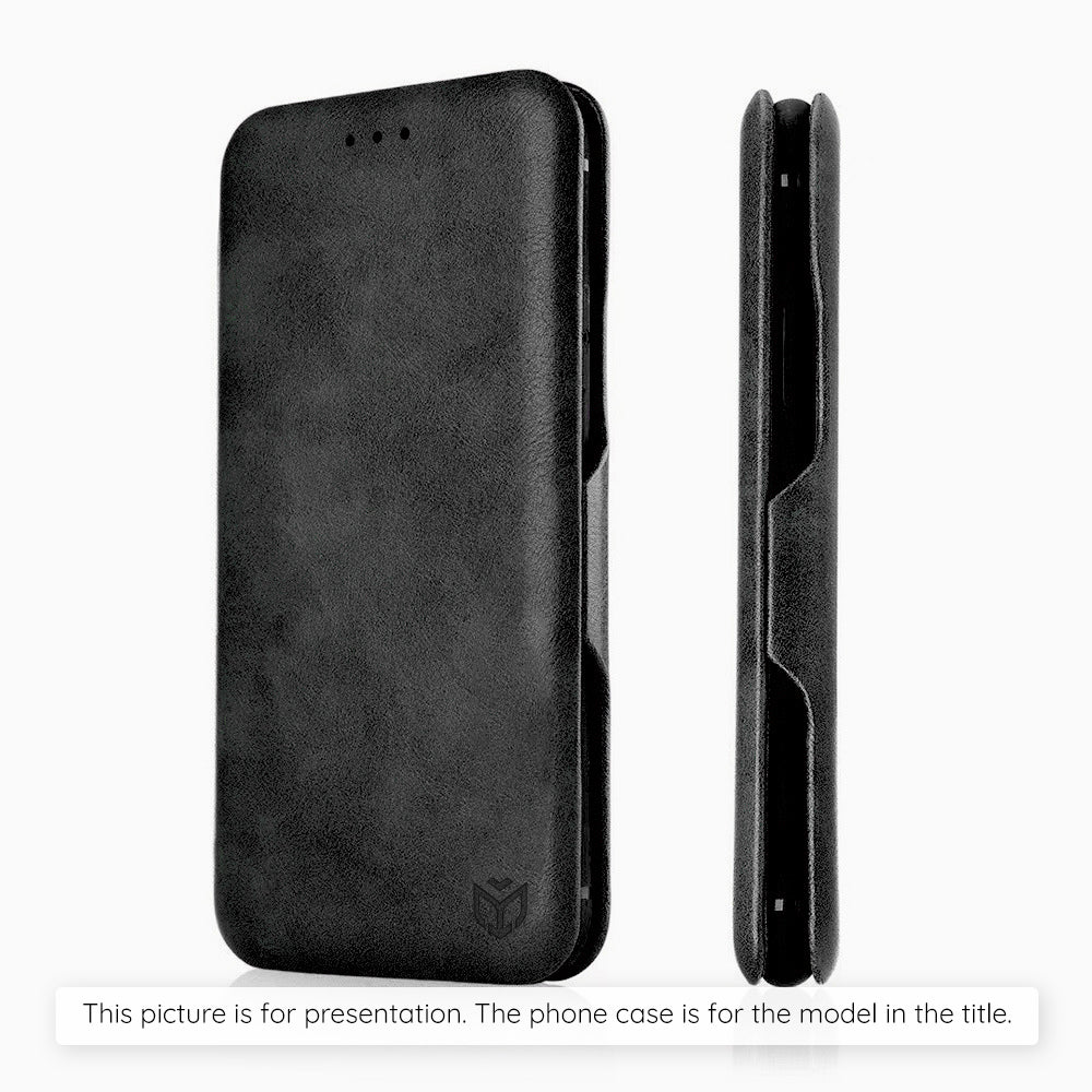 Θήκη για Honor 600 Lite, Techsuit, Safe Wallet Plus, Μαύρη