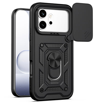 Θήκη για Honor 600 Pro / 600, Techsuit, CamShield, Μαύρο