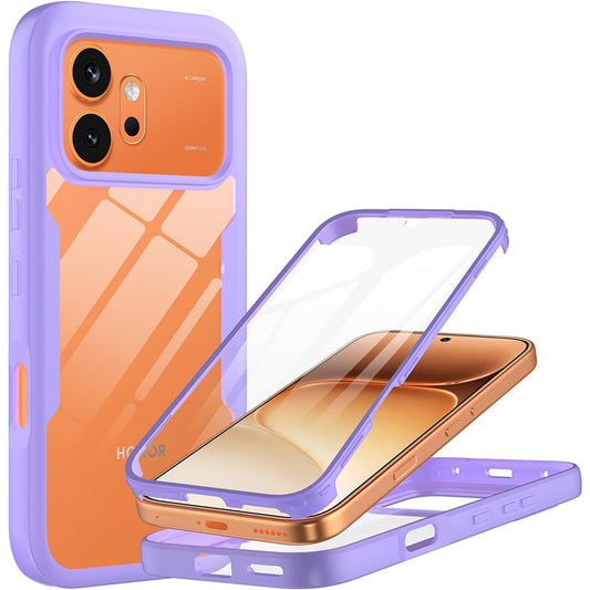 Θήκη για Honor 600 Pro / 600, Techsuit, ColorVerse 360, Μωβ